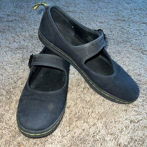 Dr Marten Carnaby Canvas Mary Janes